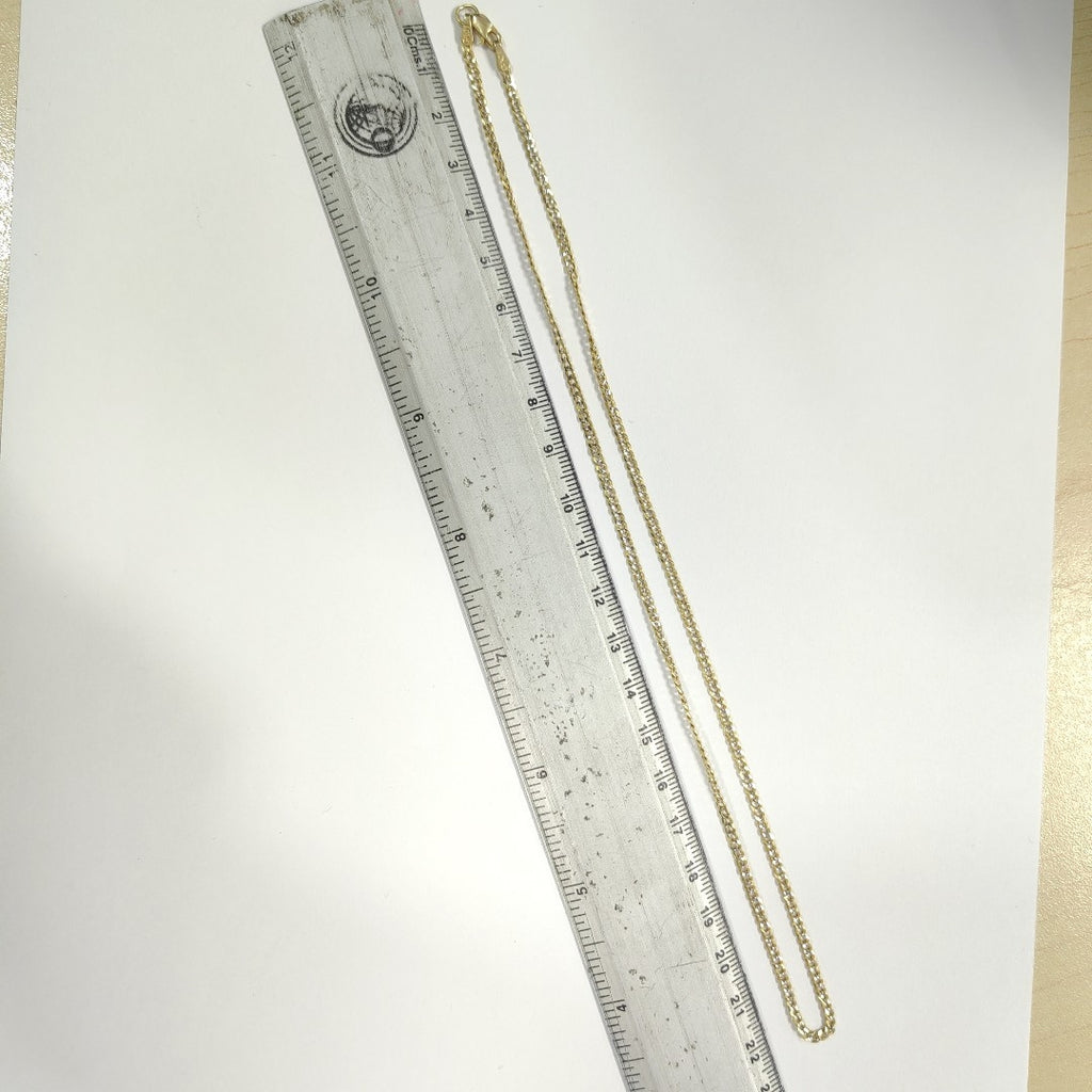 CADENA ORO, RODIADO 10 K 4.4 GRMS (SEMINUEVO)