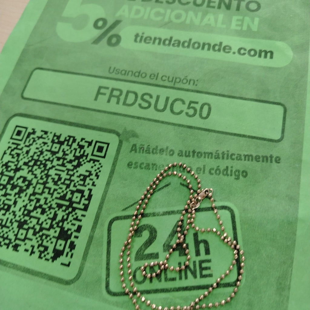 CADENA ORO 14 K 5,70 GRMS (SEMINUEVO)