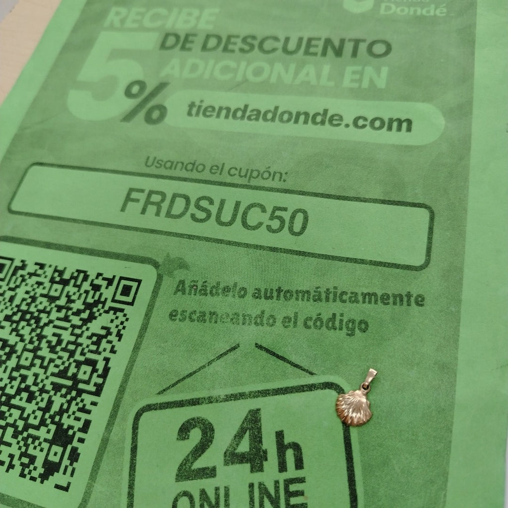 DIJE ORO 14 K 0,50 GRMS (SEMINUEVO)