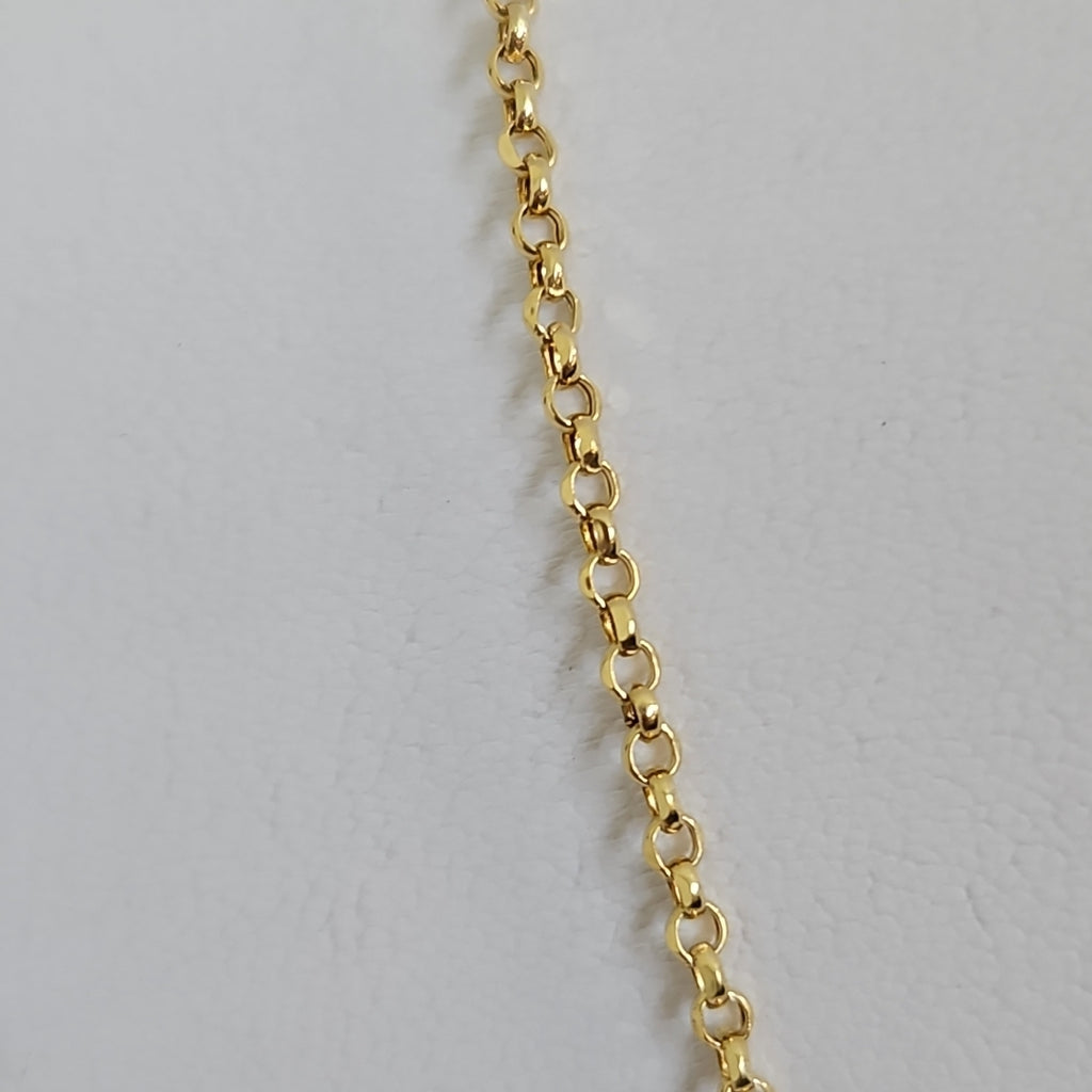GARGANTILLAS ORO 10K 3.9 (NUEVO)