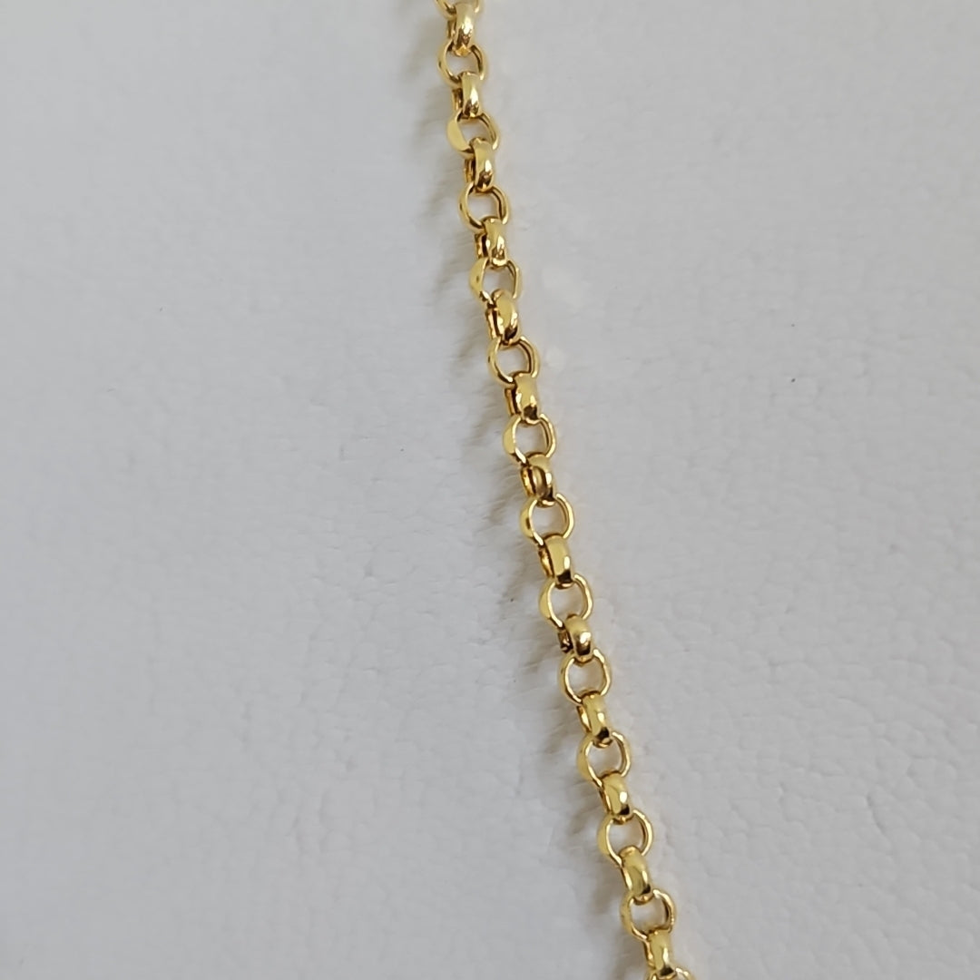 GARGANTILLAS ORO 10K 3.9 (NUEVO)