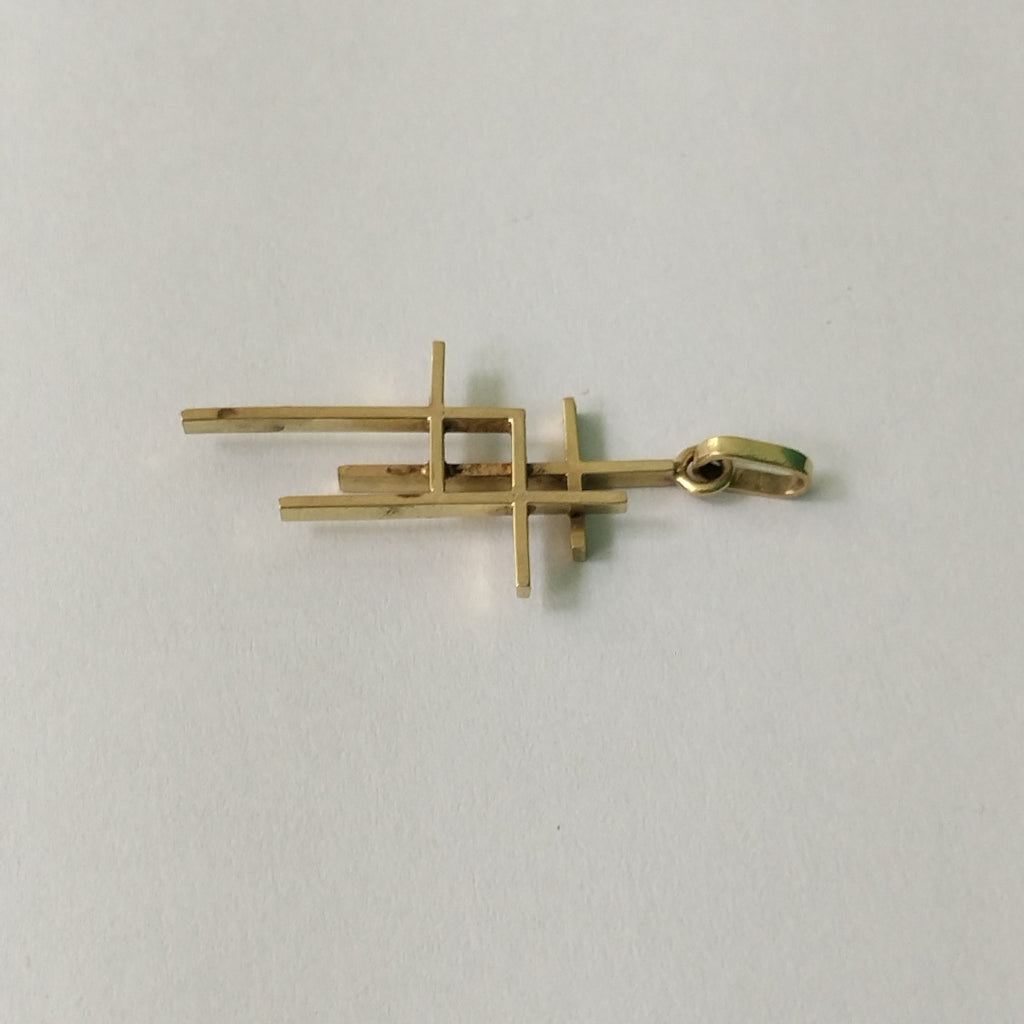 CRUZ ORO 14 K 2.4 GRMS (SEMINUEVO)