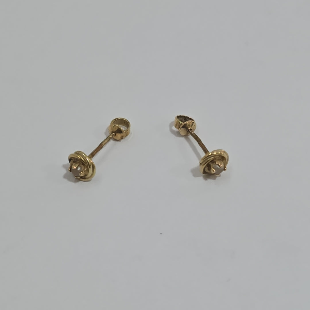 BROQUELES PAR ORO 10 K 0,70 GRMS (SEMINUEVO)