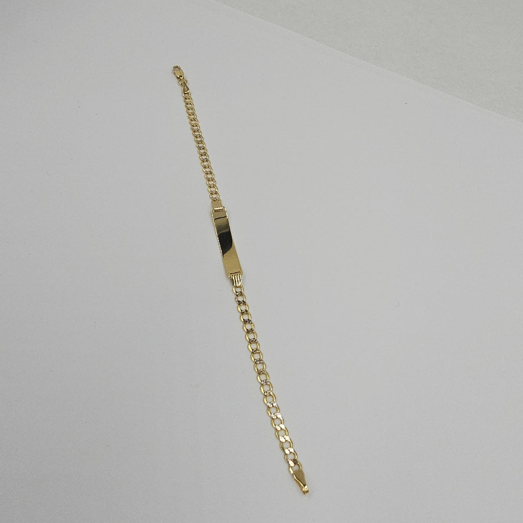 ESCLAVAS NIÑO ORO 14K 2.7 (NUEVO)