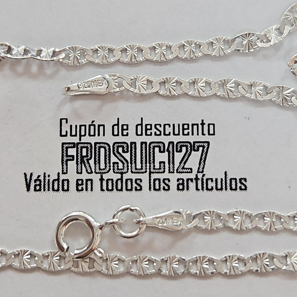 CADENA GUCHI PLATA .925 50 CM 3.72 GR (NUEVO)