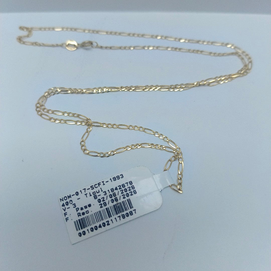 CADENA ORO 14 K 2.1 GRMS (SEMINUEVO)