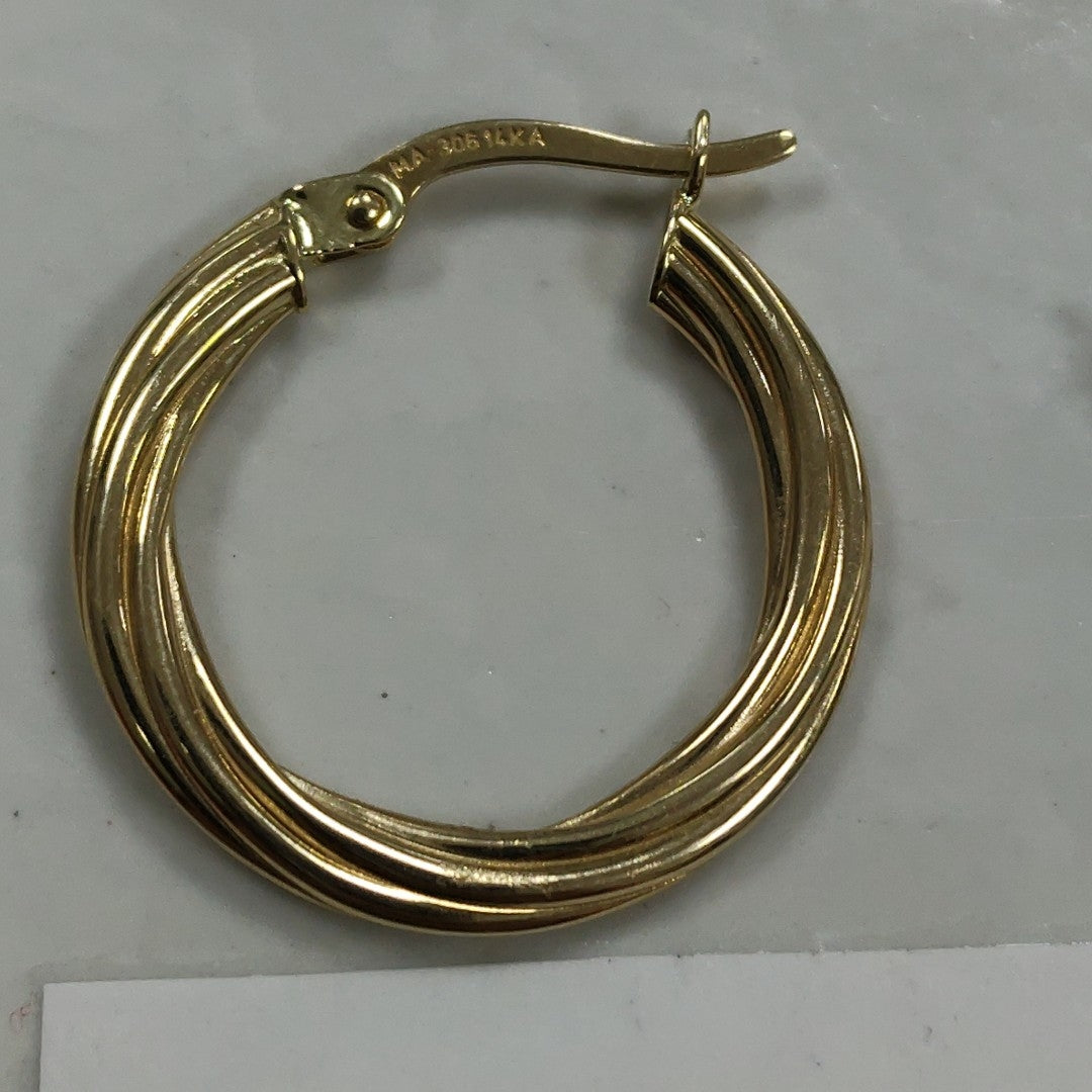 ARRACADAS ORO 14K 1.4 (NUEVO)