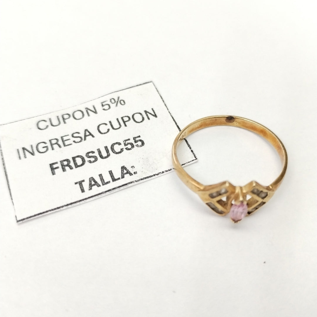ANILLITO ORO 14 K 1.9 GRMS (SEMINUEVO)