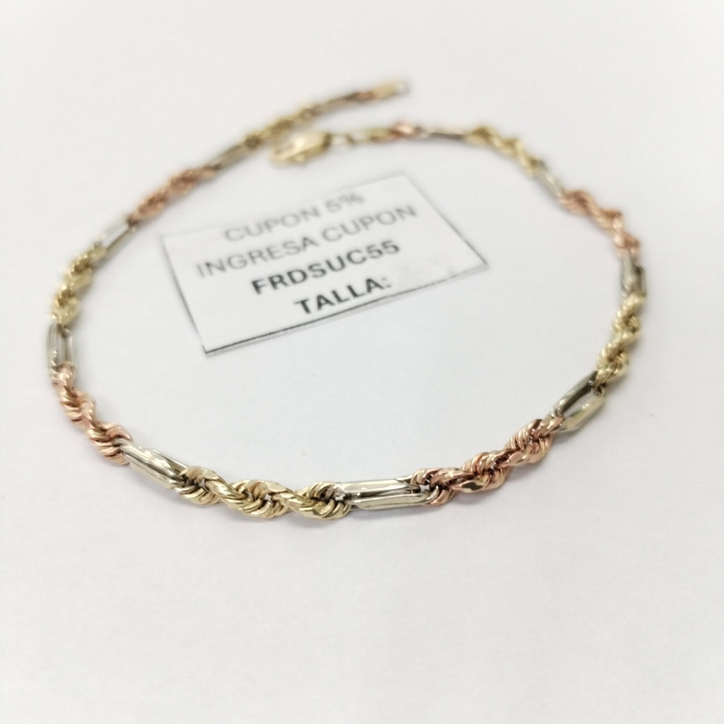 PULSERA ORO 14 K 3.3 GRMS (SEMINUEVO)