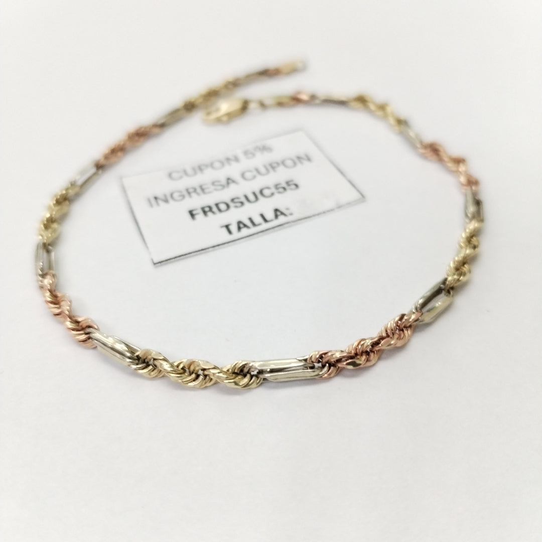 PULSERA ORO 14 K 3.3 GRMS (SEMINUEVO)