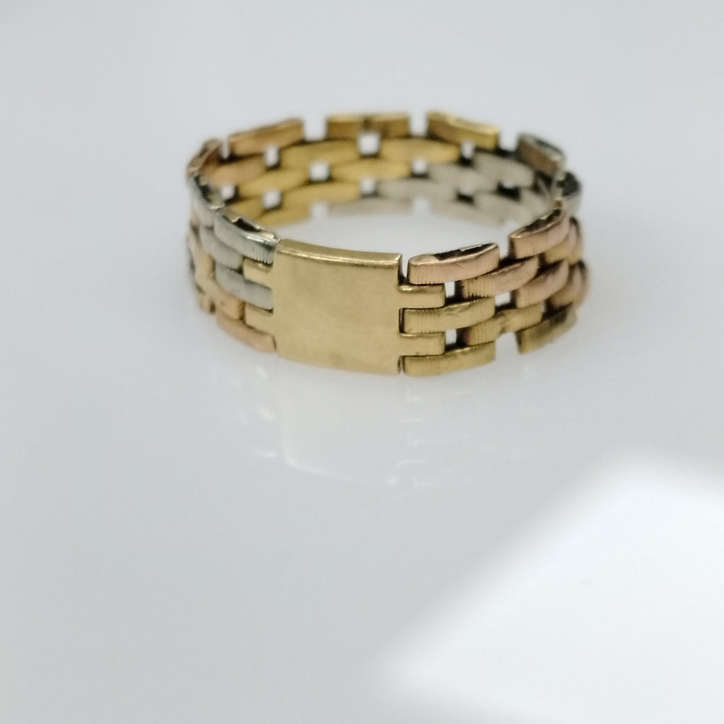 ANILLO ORO 18 K 3.8 GRMS (SEMINUEVO)