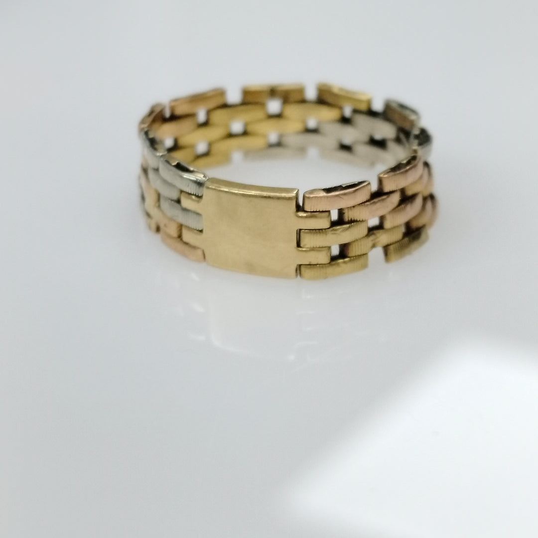 ANILLO ORO 18 K 3.8 GRMS (SEMINUEVO)