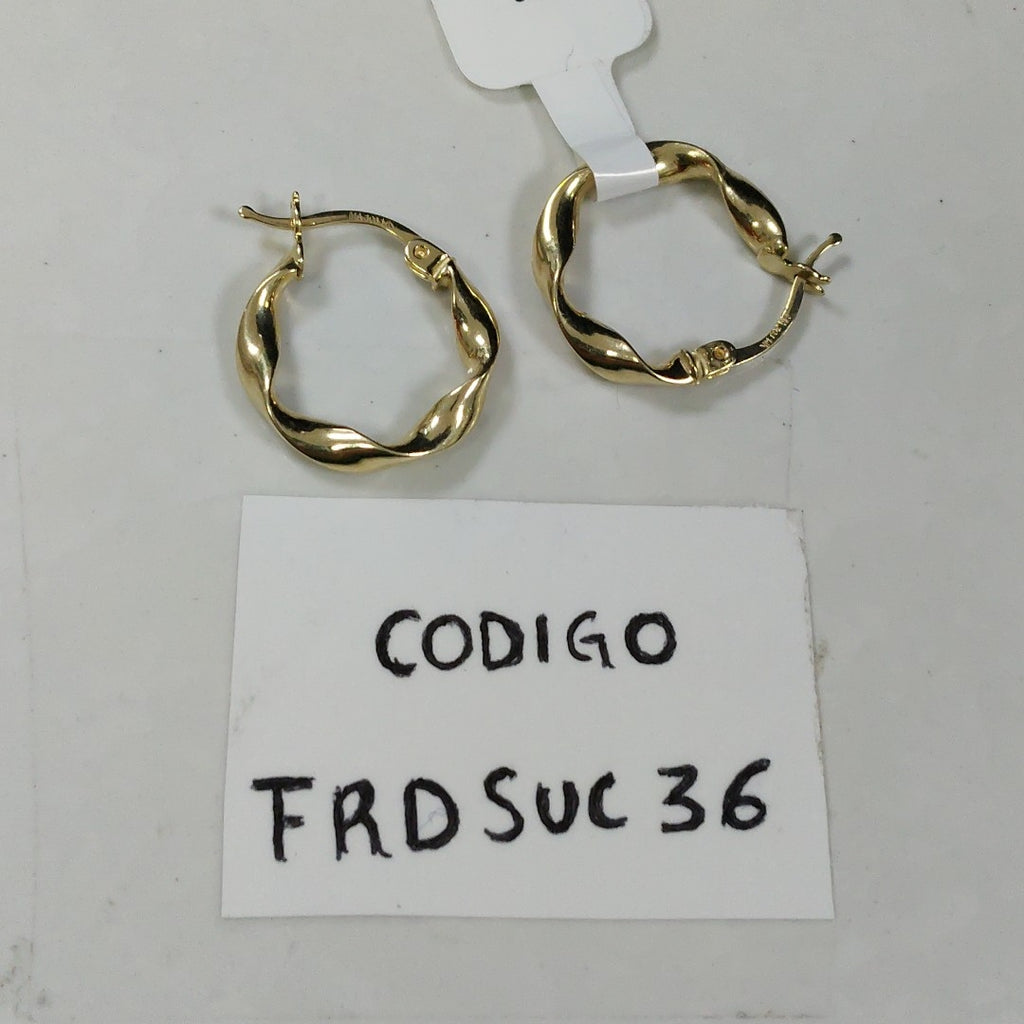 ARRACADAS ORO 14K 1.4 (NUEVO)