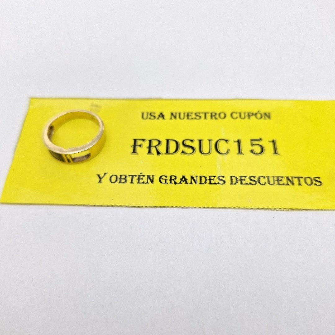 ANILLO ORO 14 K 3.8 GRMS (SEMINUEVO)