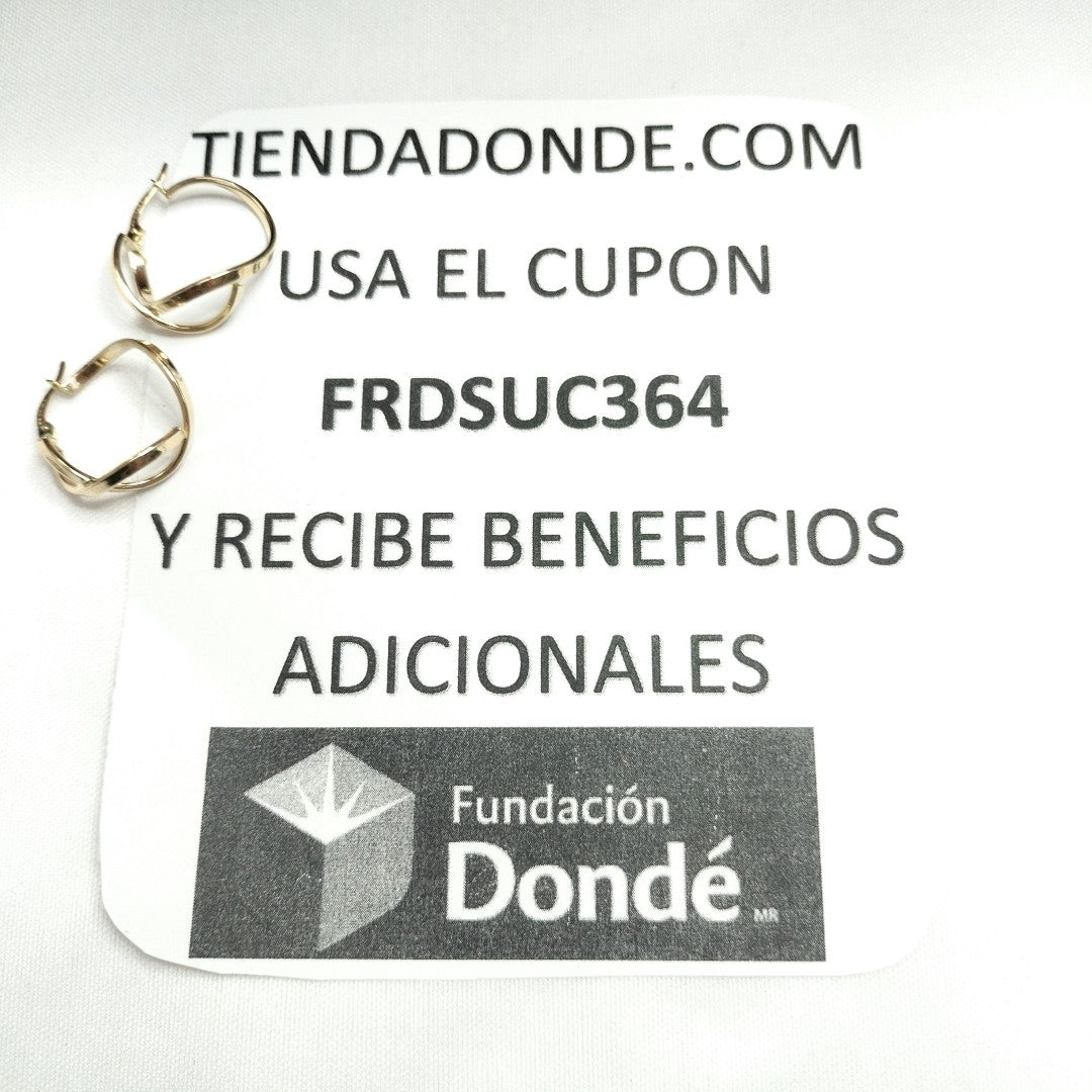 ARRACADAS ORO 14K 2 (NUEVO)