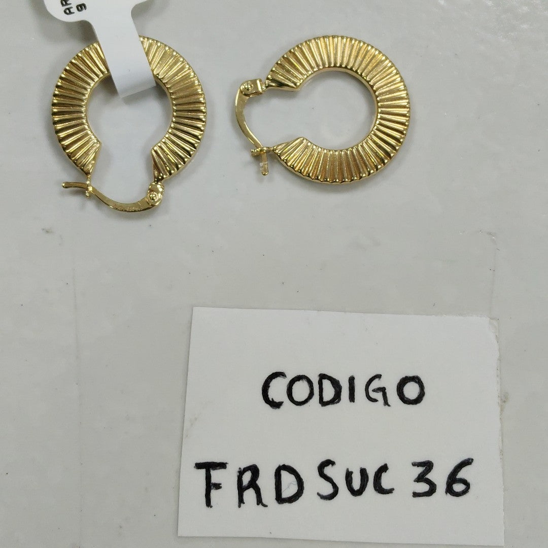 ARRACADAS ORO 14K 1.9 (NUEVO)