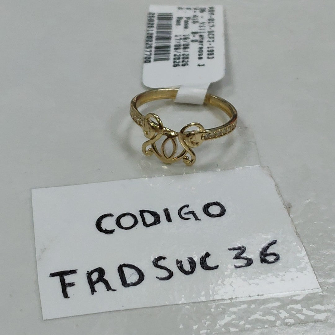 ANILLOS DAMA ORO 14K 1.3 (NUEVO)