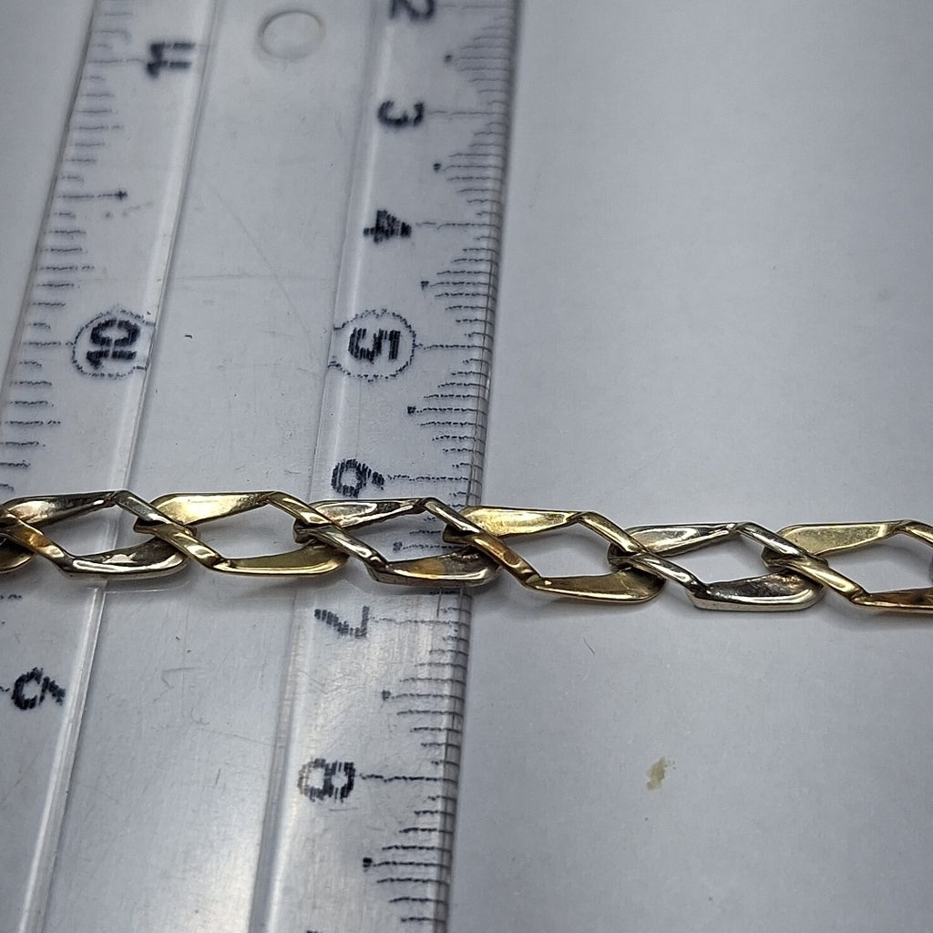PULSERA ORO, ORO COMBINADO 14 K 3.4 GRMS (SEMINUEVO)