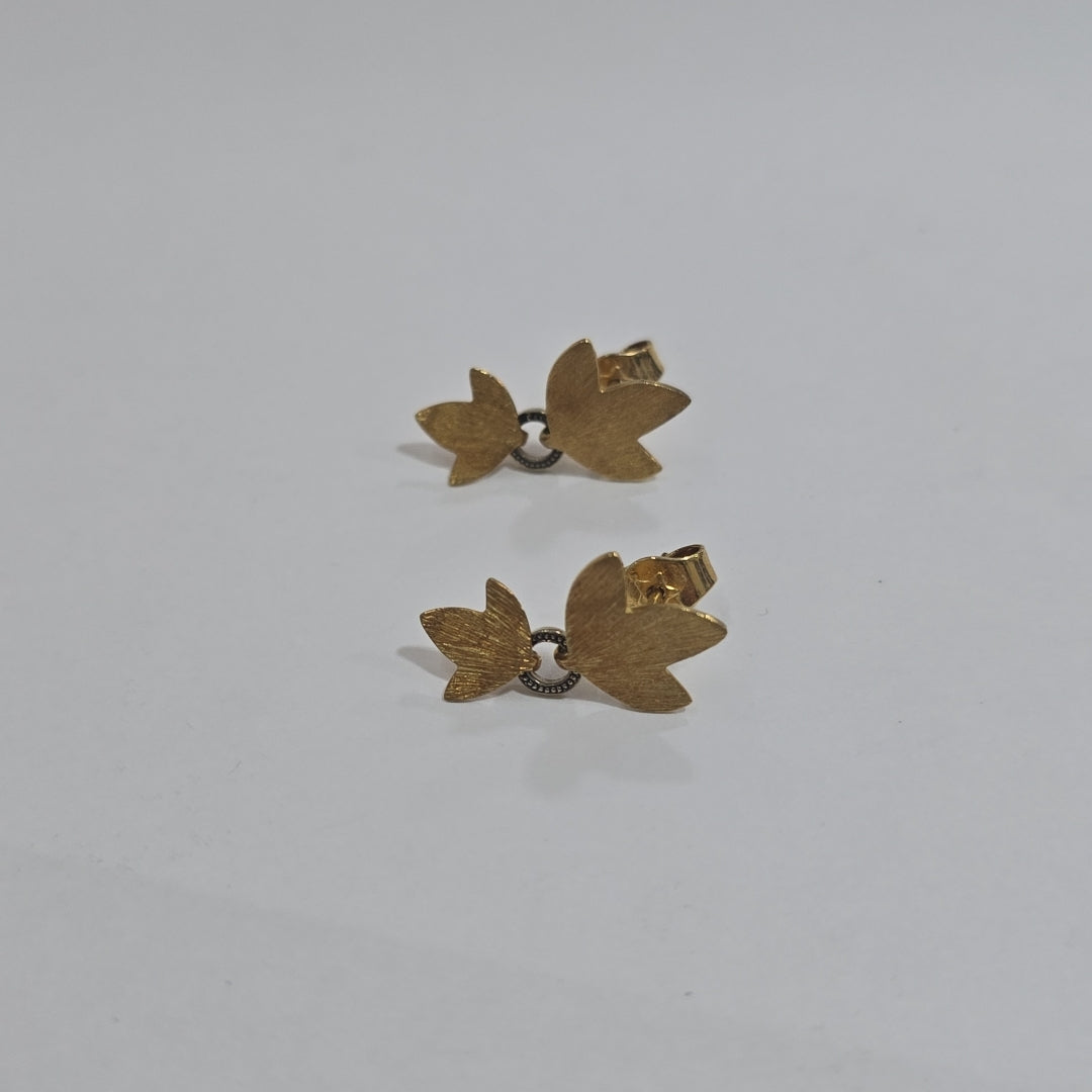 BROQUELES PAR ORO 18 K 2,60 GRMS (SEMINUEVO)
