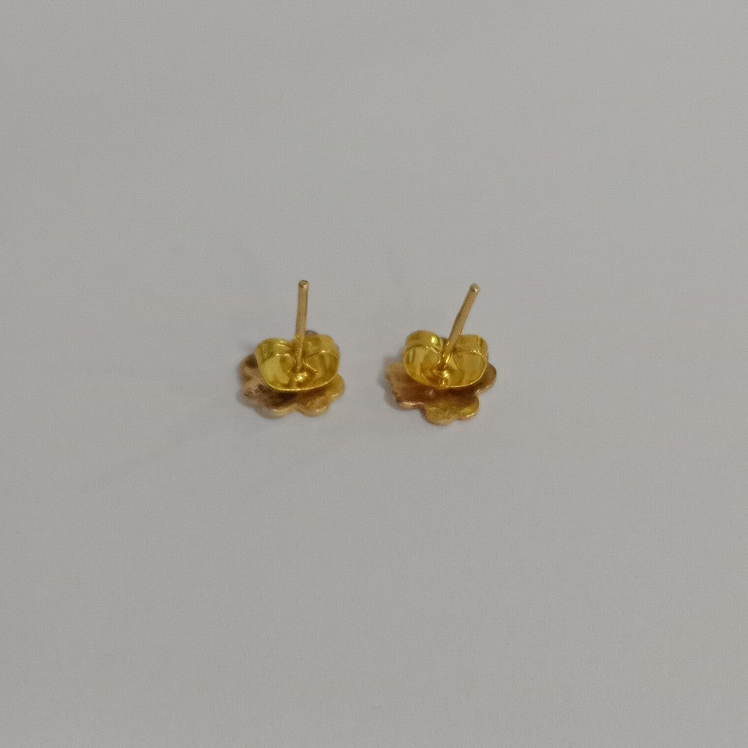 ARETES PAR ORO 14 K 1.2 GRMS (SEMINUEVO)