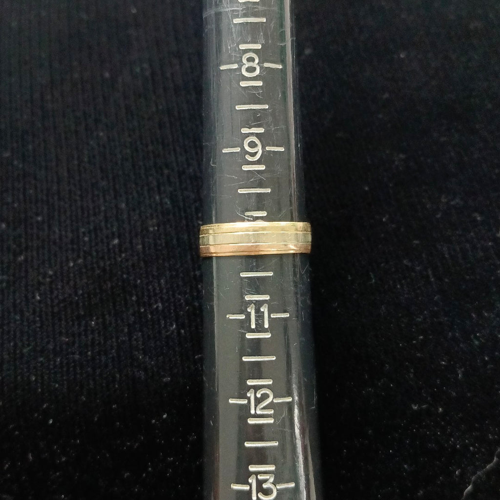 ARGOLLA ORO, ORO COMBINADO 14 K 2.4 GRMS (SEMINUEVO)