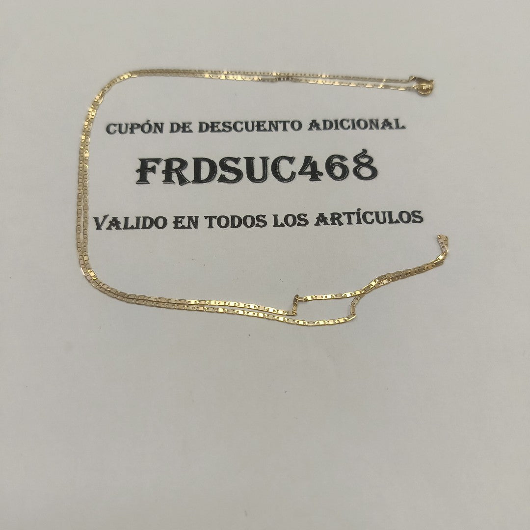 CADENA ORO 14 K 1.4 GRMS (SEMINUEVO)