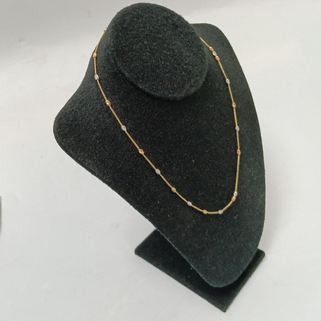 CADENA ORO 14 K 4.5 GRMS (SEMINUEVO)