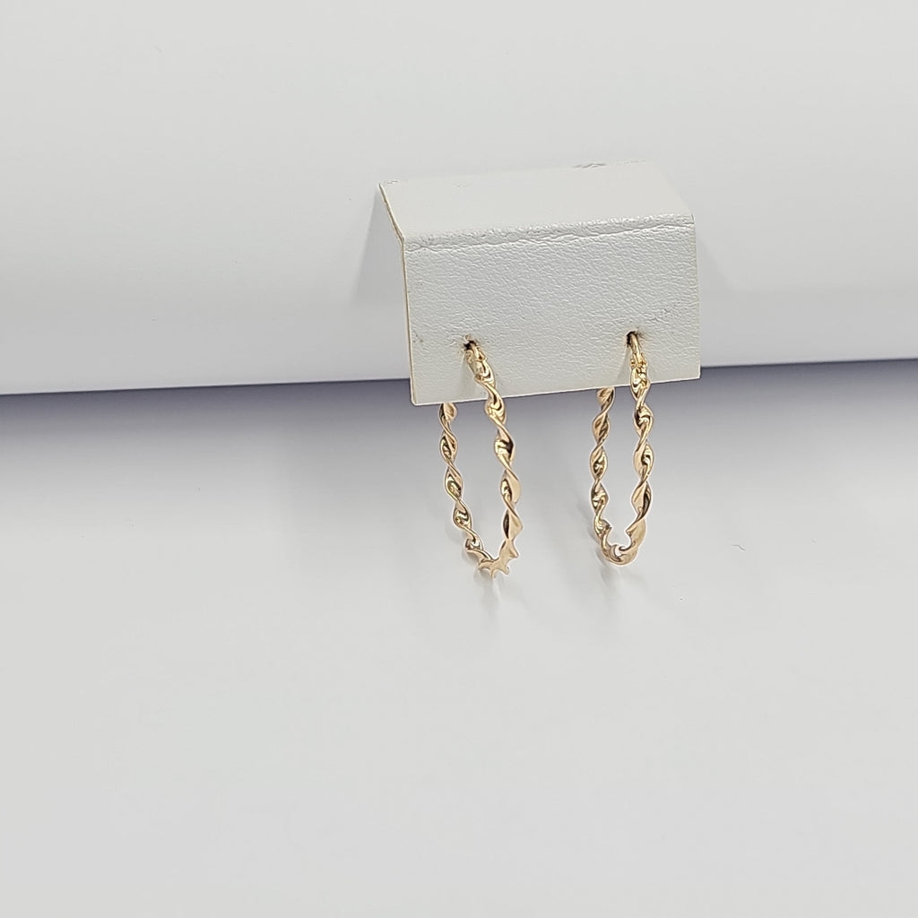 ARRACADAS ORO 14K 1.5 (NUEVO)
