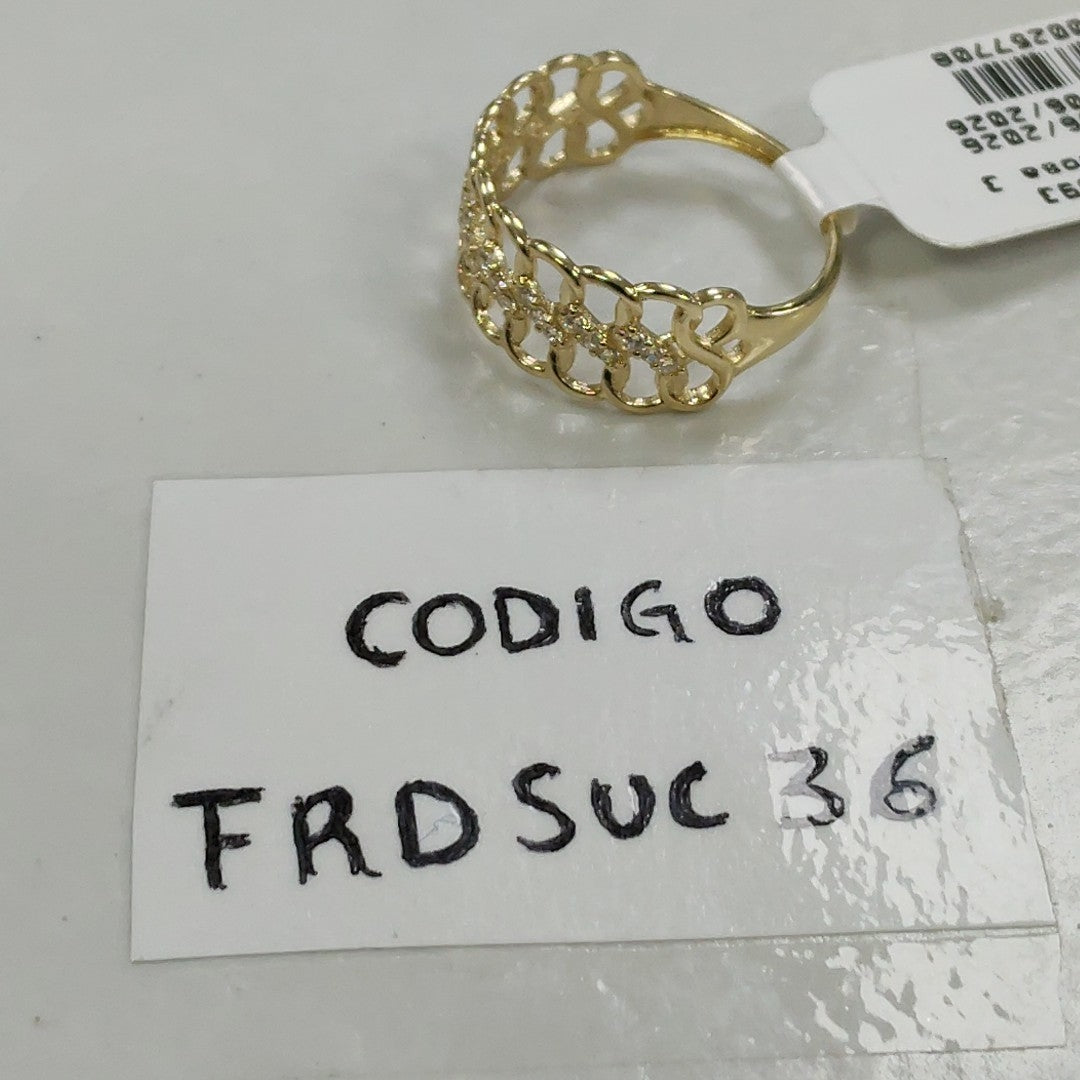 ANILLOS DAMA ORO 14K 2 (NUEVO)