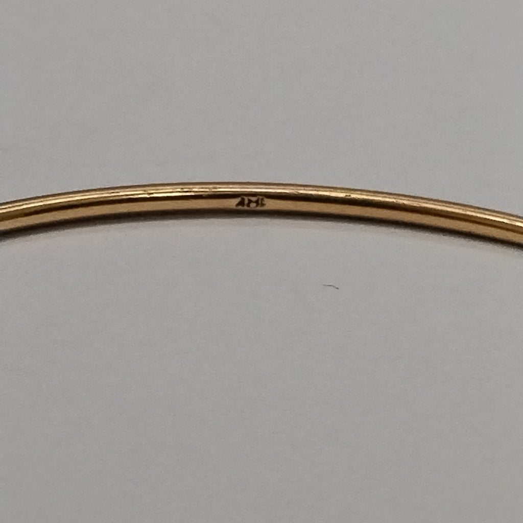 PULSERA RIGIDA ORO 18 K 5,80 GRMS (SEMINUEVO)