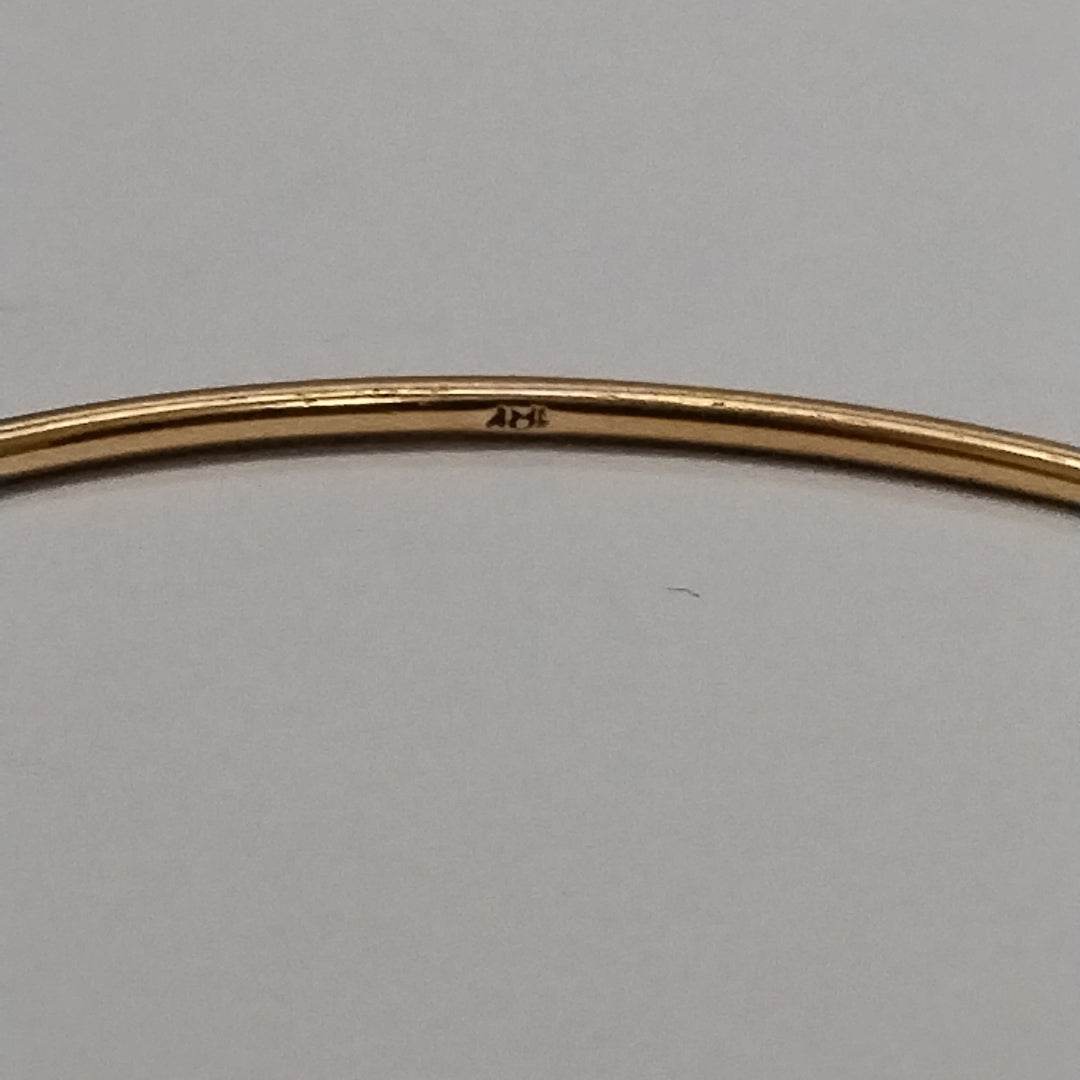 PULSERA RIGIDA ORO 18 K 5,80 GRMS (SEMINUEVO)