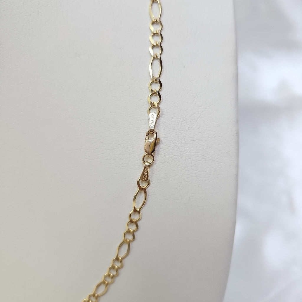 CADENAS TEJIDO 3X1 ORO 10K 50 CM 6.4 GR (NUEVO)