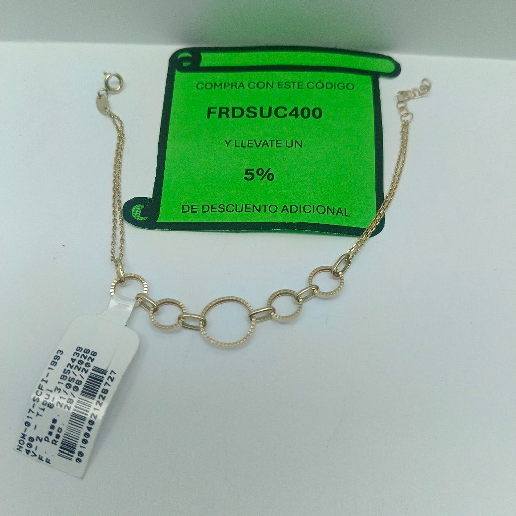 PULSERA ORO 14 K 2.5 GRMS (SEMINUEVO)
