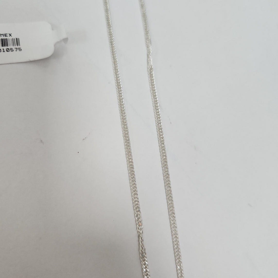 CADENA BARBADA PLATA .925 60 CM 5.02 GR (NUEVO)