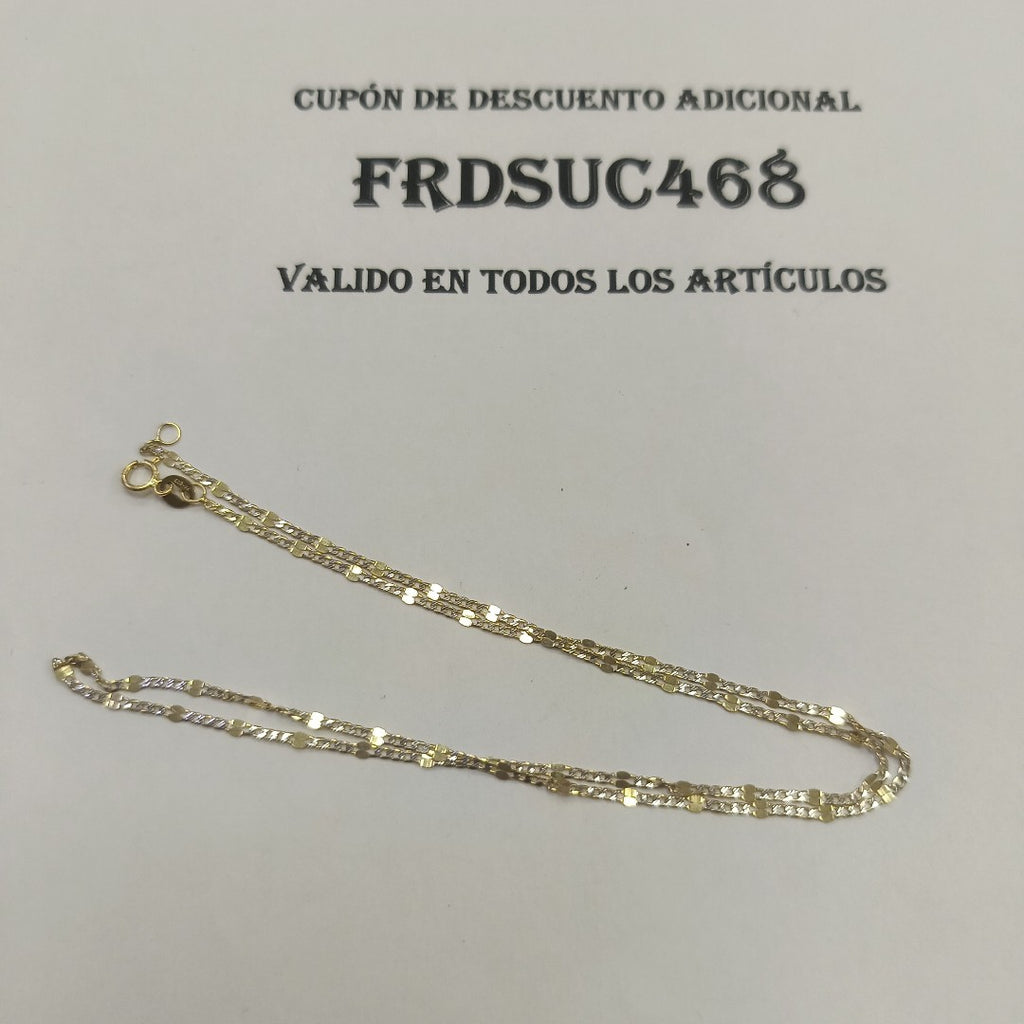 CADENA ORO 10 K 1.5 GRMS (SEMINUEVO)