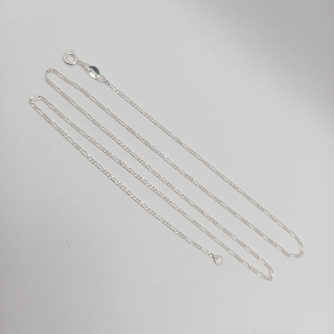 CADENA TEJIDO 3X1 PLATA .925 55 CM 2.2 GR (NUEVO)