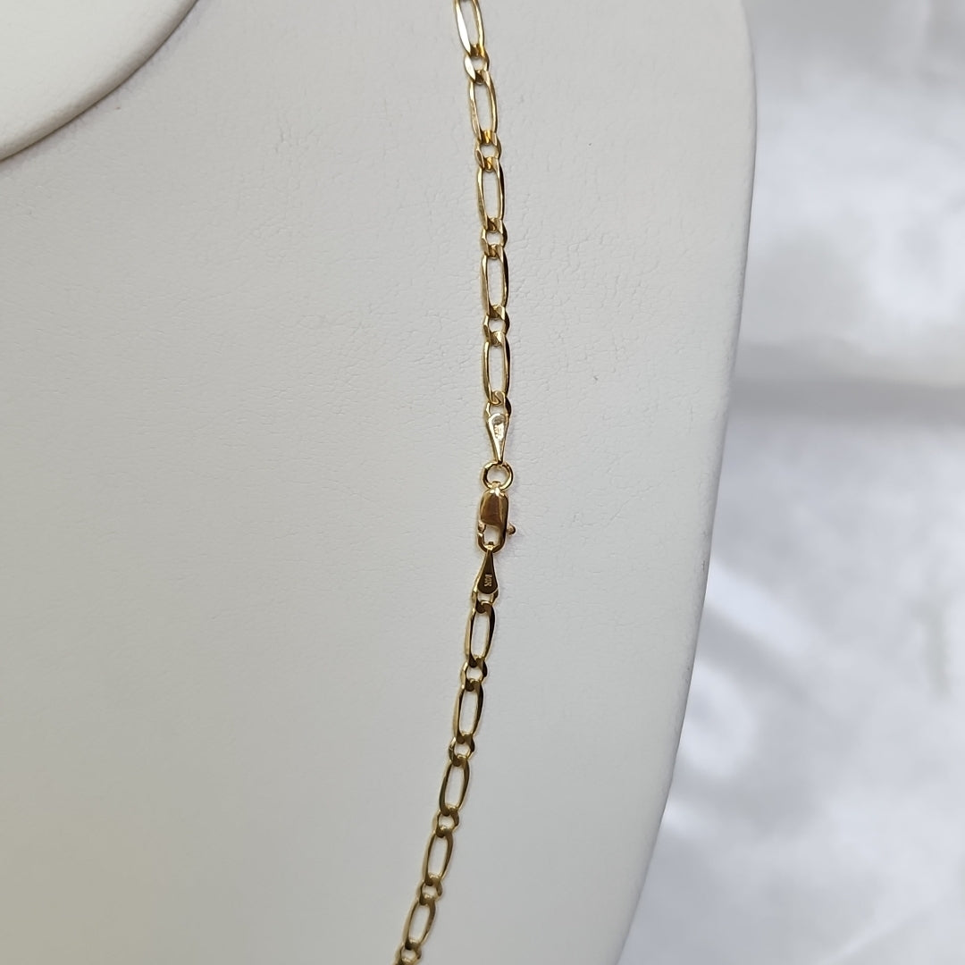 CADENAS 1X1 ORO 14K 55 CM 7.4 GR (NUEVO)