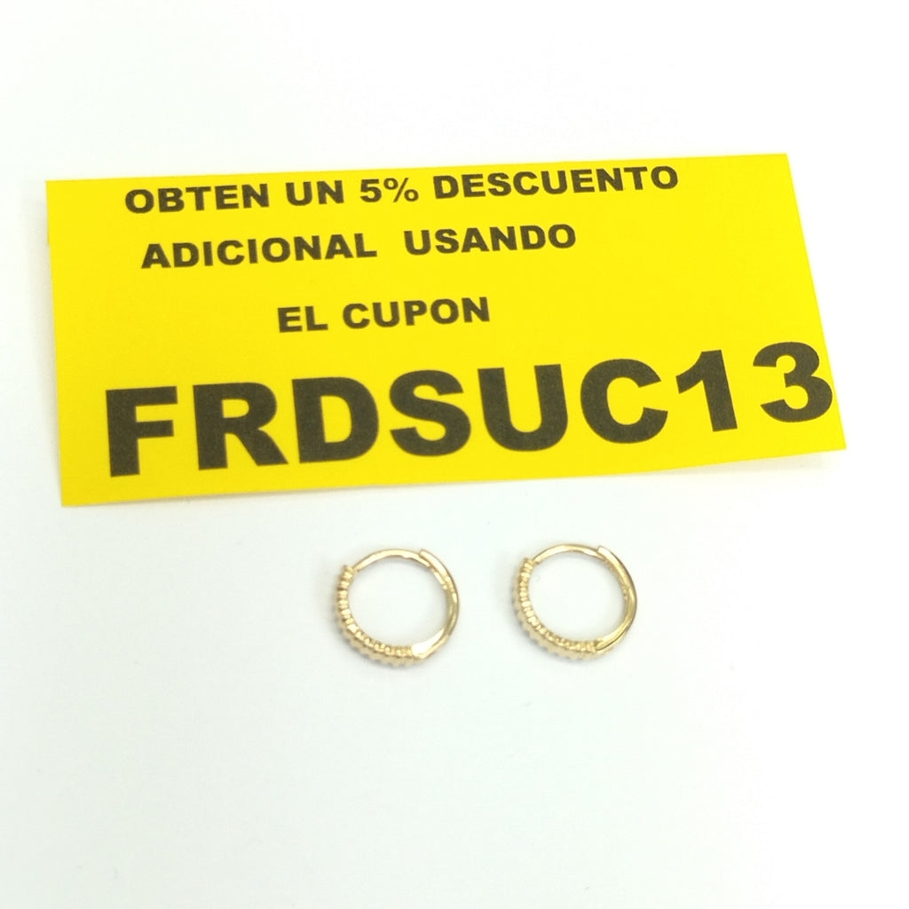 HUGGIES ORO 14K 1.2 (NUEVO)