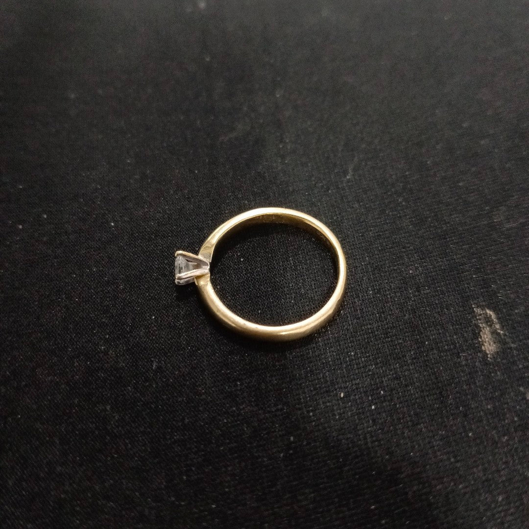 SOLITARIO ORO 14 K 2.5 GRMS (SEMINUEVO)