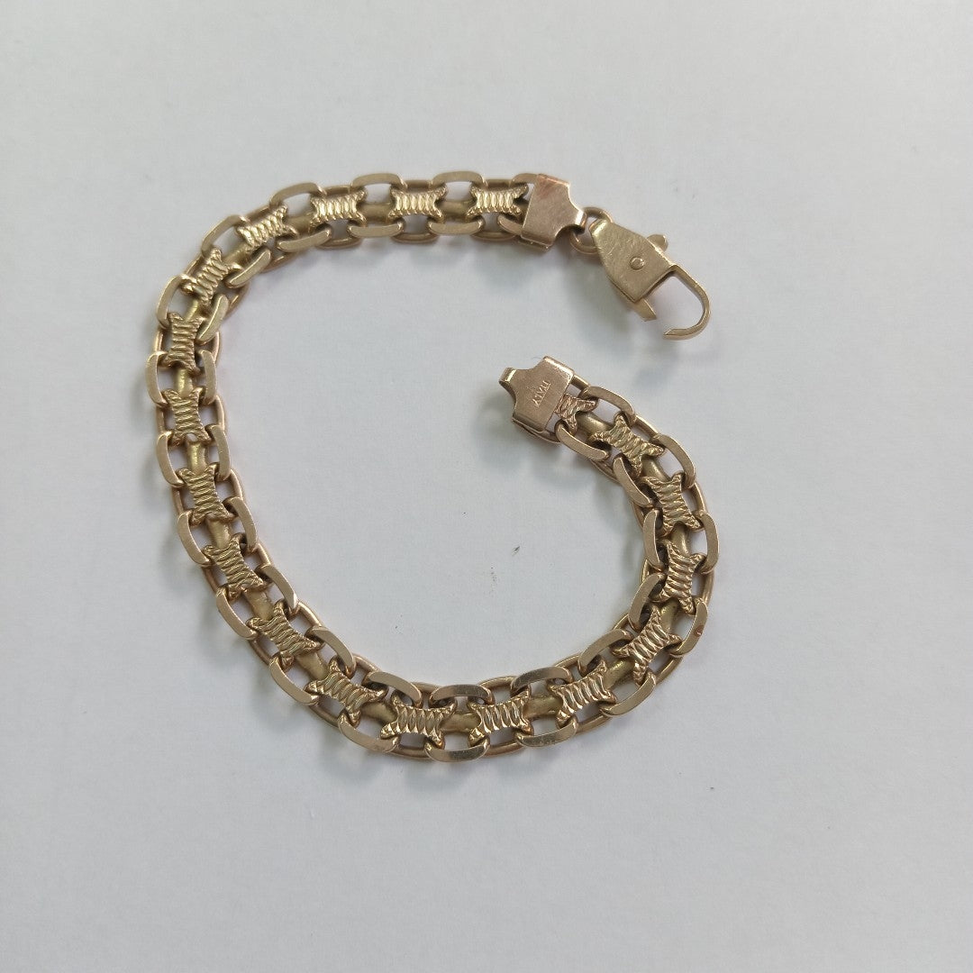 PULSERA ORO 14 K 9.4 GRMS (SEMINUEVO)