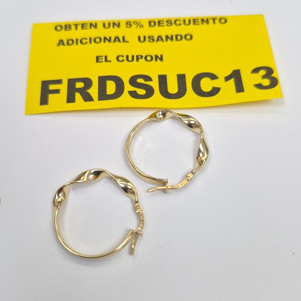 ARRACADAS ORO 14K 2 (NUEVO)