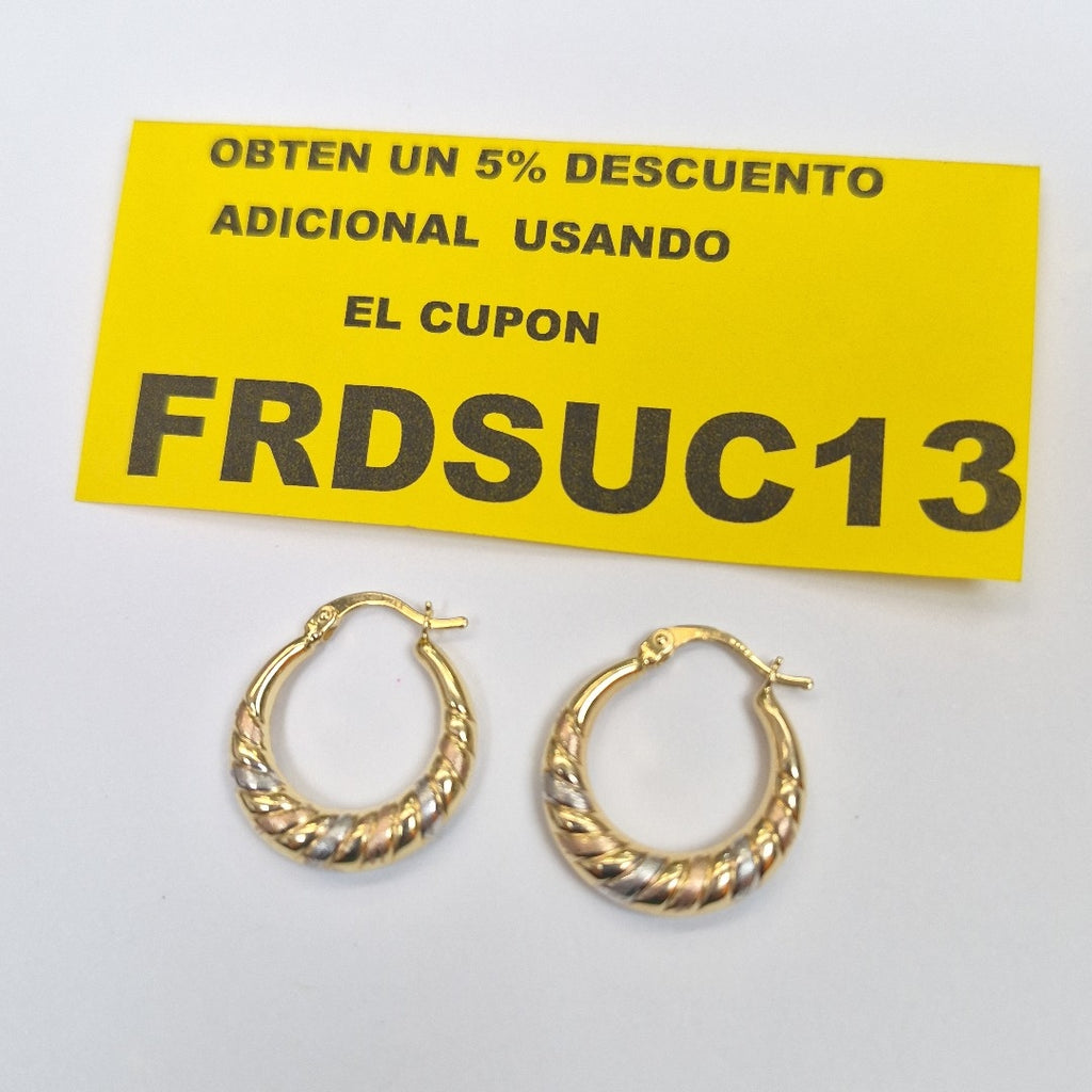 ARRACADAS ORO 14K 1.9 (NUEVO)
