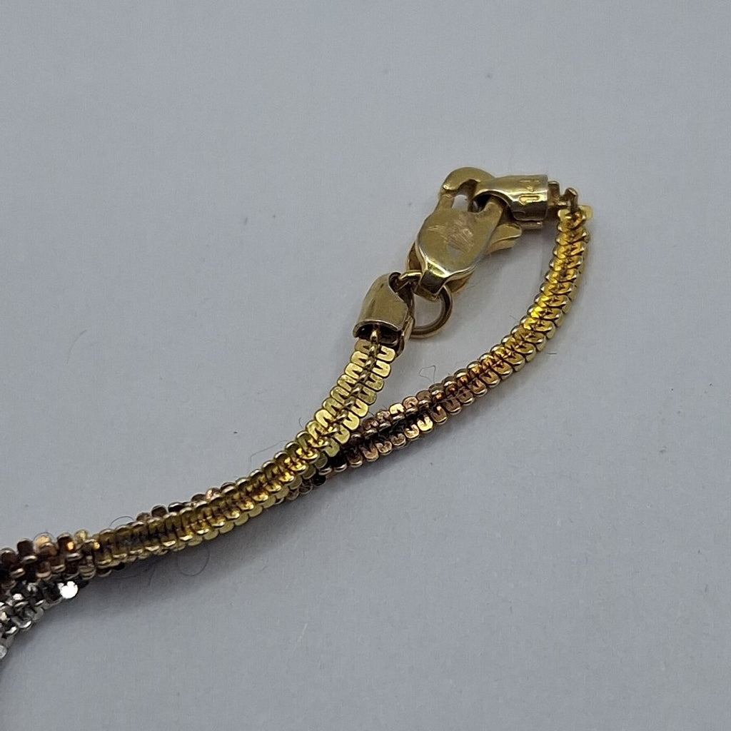 CADENA ORO COMBINADO 14 K 6,80 GRMS (SEMINUEVO)