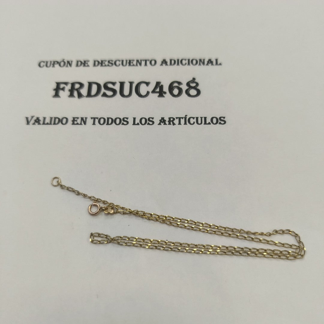 CADENA ORO 10 K 1.6 GRMS (SEMINUEVO)