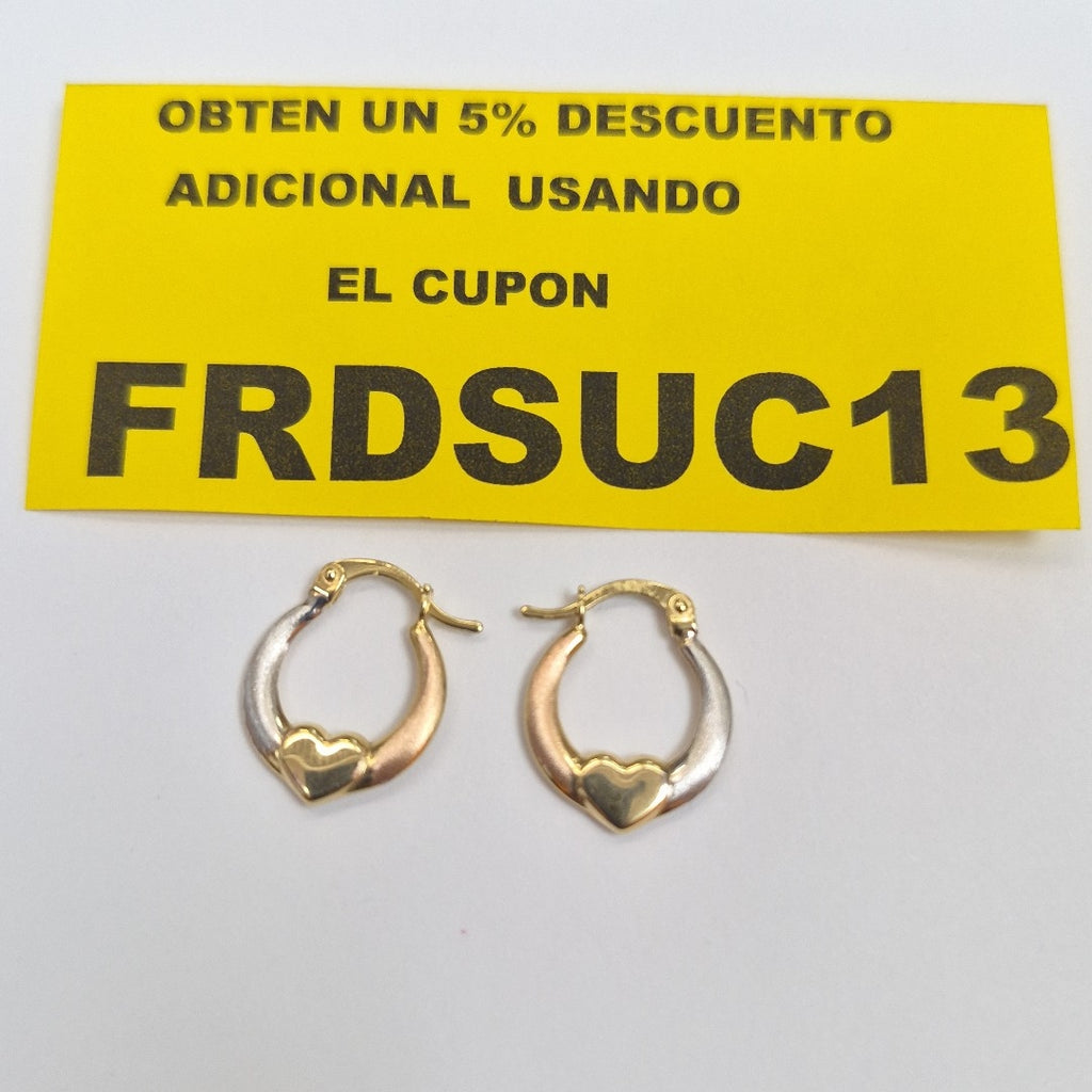 ARRACADAS ORO 14K 1.1 (NUEVO)