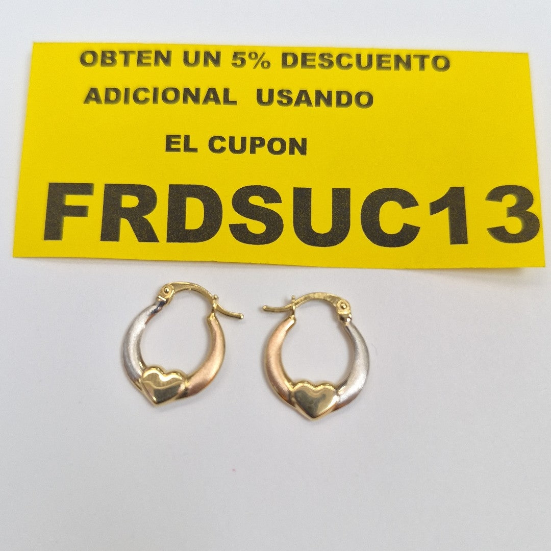 ARRACADAS ORO 14K 1.1 (NUEVO)