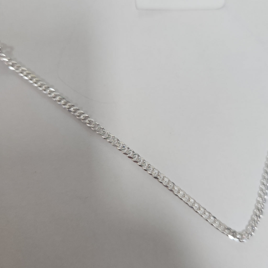 CADENA BARBADA PLATA .925 50 CM 5.13 GR (NUEVO)