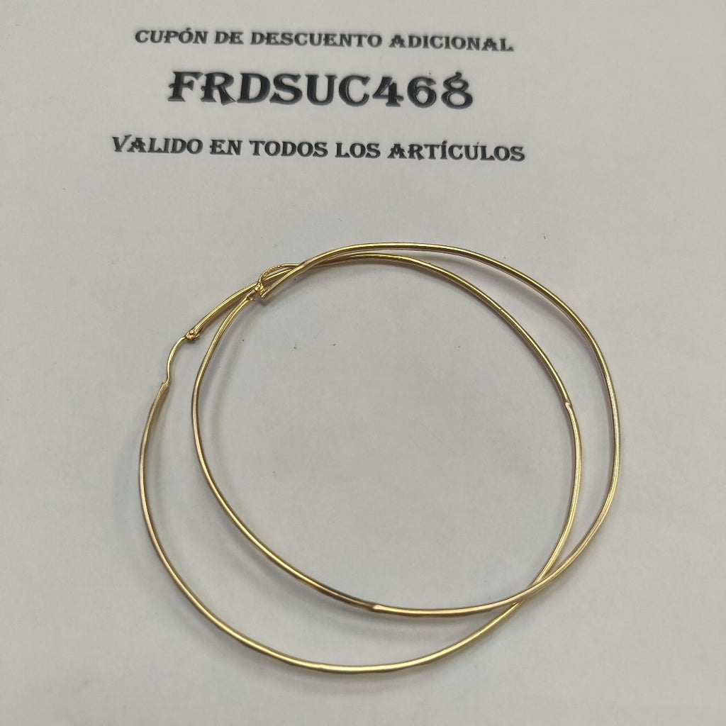 ARRACADAS PAR ORO 10 K 4.2 GRMS (SEMINUEVO)