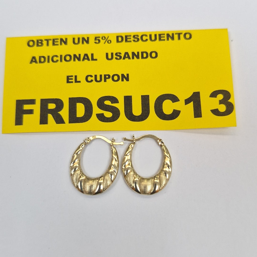 ARRACADAS ORO 10K 1.1 (NUEVO)