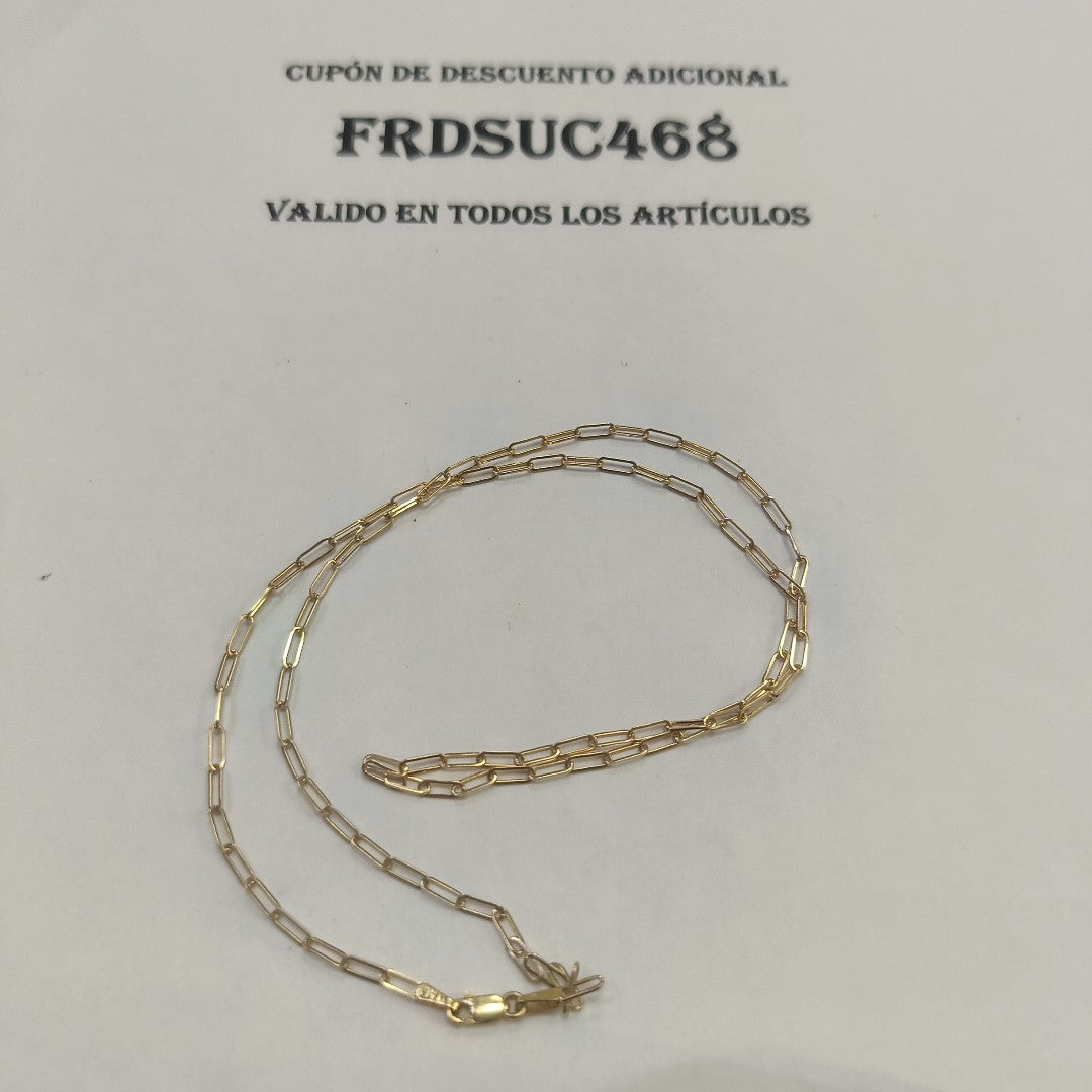 CADENA ORO 14 K 3 GRMS (SEMINUEVO)